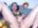 Plug ass fingers pussy