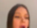 showing tongue