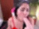 Sucking your delicious cock, enjoying every second