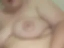 naked caressing myself fingering my clitoris close up