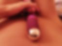 Vibro toy on dick