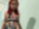 Completely naked in the hallway fucking myself in the ass with cancer