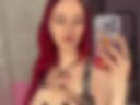 fisting my hand in my mouth, lots of drool, hitting my face and tits
