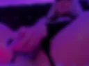 Pussy fuck with dildo