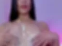 Enjoy your cum, on my tits.