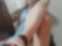 Feed you coffee with my bare foot
