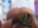 Playing with my mouth to make his cock hard