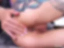 Masturbating my wet pussy while I have a butt plug in my ass