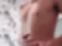 Little boy plays with vibrator and gets excited with finishing