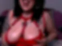 teasing red nasty woman