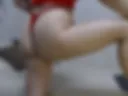 sexy bbw in red thong