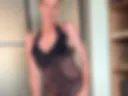 I dance a sexy dance in a transparent dress for you 5