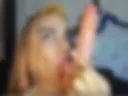 A big ball blowjob