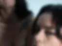 Chupando un dildo