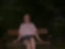 Flesh cheeaks ass in public park