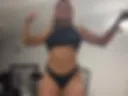 I came so horny from the gym