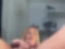 Watch this pussy cream while I rub myself