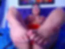 Busty woman wants to jerk off cock and make him cum on her feet