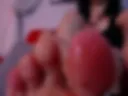 FEET FETISH AND PLEASURE WITH MY PUSSY