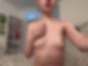 Oil tits massage
