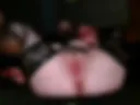 woman in stocking on face fucks anal and then sucks and takes dildo in mouth