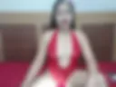 lady in red