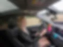 Дрочка в машине, ехала по делам и не доехала