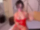red lingerie