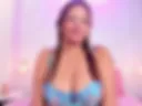 Big tits out of my blue lingerie