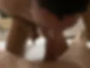 ele chupo meu pau todo e enguliu leite