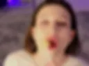Naughty lollipop and sexual eye contact 10