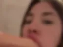 Drooling blowjob