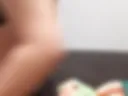 I cum on SISSY's tits with sperm