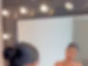 my Big Boobs in front of the mirror