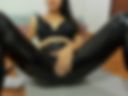 look at me getting hard in my shiny legguins