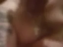Masturbating and ejaculating