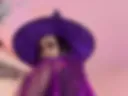 A sexy witch riding her broom! look how that magical ass bounces!