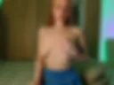 squirt naked, collar with nipple clumps, fingering ass