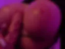 Handjob Tease and Split on Boobs &Dildo