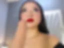 Blowjob with lots of spit, my lipstick on your cock