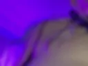 Nipple clamps and gag in mouth