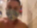 Cumming with huge dildo