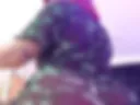 ass dance green dress