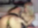 orgasm in doggy from masturbation and plug
