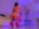 Sexy dance on the floor
