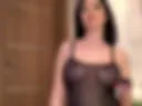 Exciting Tease In Sheer Bodysuit