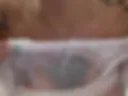 Foam on tits, shower
