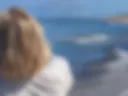 Walking with my feet on the sea
