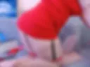 Masturbation with a new toy