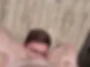 Cum on his face with a squirt and got sperm in the pussy